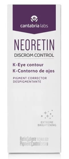 Интенсивный крем-контур для орбитальной зоны от темных кругов Cantabria Neoretin Discrom Control K-Eye Contour, 15 мл