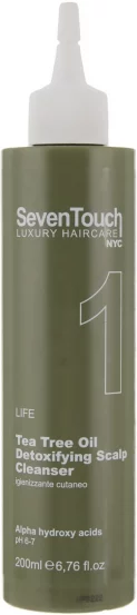 Очищающее детокс-средство 1 Seven Touch Detoxifying Scalp Cleanser, 200 мл