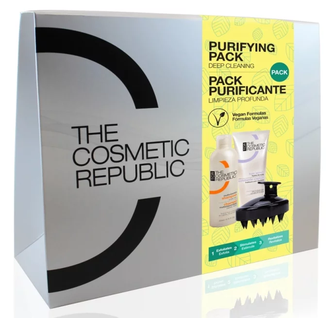 Набор для глубокой очистки кожи головы The Cosmetic Republic Purifying Pack