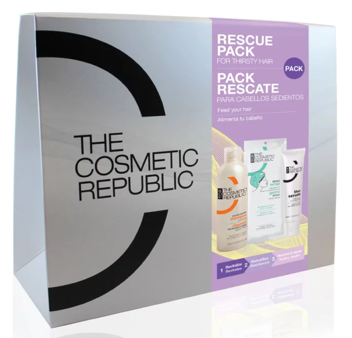 Набор для интенсивного увлажнения и питания волос The Cosmetic Republic Rescue Pack