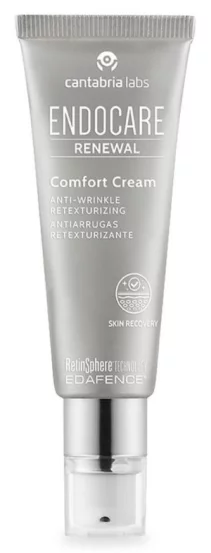 Антивозрастной крем с успокаивающими ингредиентами для чувствительной кожи Cantabria Endocare Renewal Comfort Cream, 50 мл