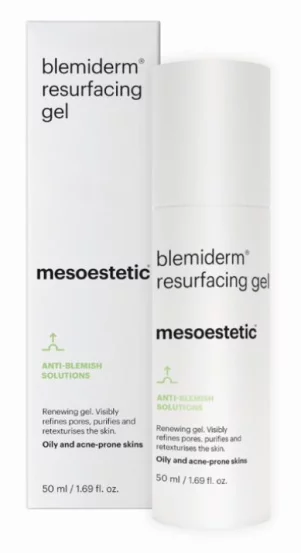 Восстанавливающий гель для комбинированной и жирной кожи Mesoestetic Anti-Blemish Solutions Blemiderm Resurfacing Gel, 50 мл