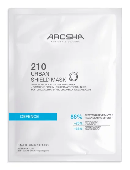 Антиоксидантная и регенерирующая маска для лица Arosha 210 Defence Mask Pack, 3х20 мл