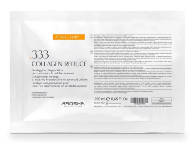 Антицеллюлитный бандаж на основе коллагеназы Arosha 333 Collagen Reduce 50 Treatment