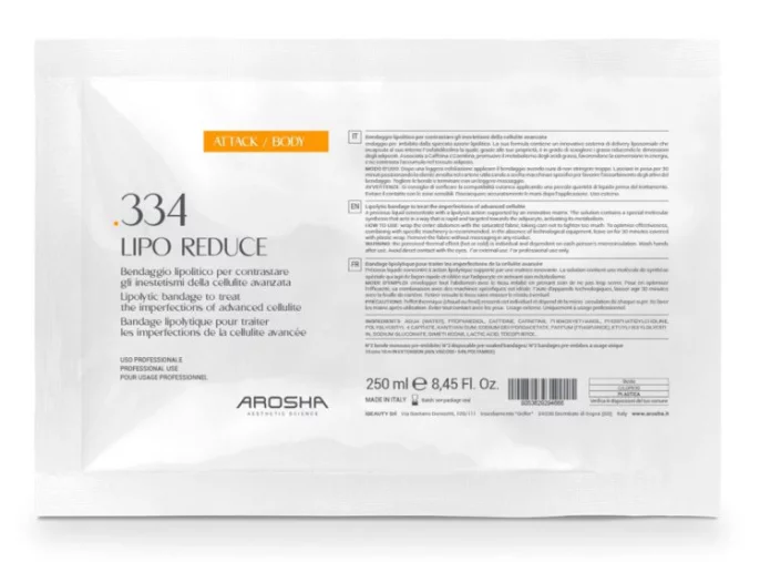 Липолитический бандаж с фосфатидилхолином Arosha 334 Lipo Reduce Box/4 Treatm