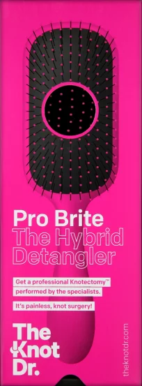 Расческа для волос The Knot Dr. Pro Brite Fuchsia