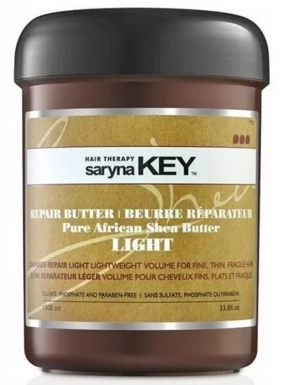 Маска для восстановления поврежденных волос облегченная формула Saryna Key Damage Repair Light Butter, 300 мл