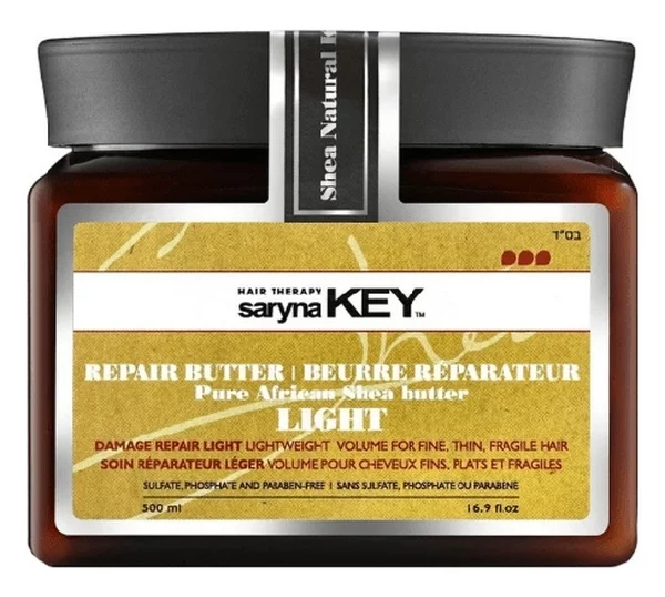 Маска для восстановления поврежденных волос облегченная формула Saryna Key Damage Repair Light Butter, 300 мл