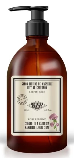 Жидкое мыло Винтаж Марсель Роза Institut Karite Paris So Vintage Marseille Liquid Soap Rose, 500 мл
