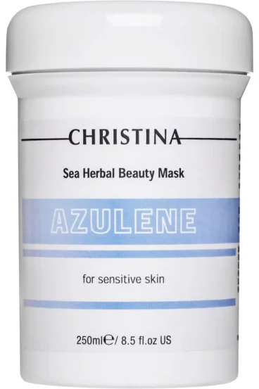 Азуленовая маска красоты для чувствительной кожи Christina Sea Herbal Azulene Beauty Mask, 60 мл