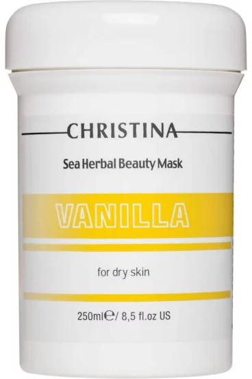 Ванильная маска для сухой кожи Christina Sea Herbal Vanilla Beauty Mask, 60 мл