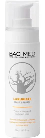 Поживна сироватка для волосся з екстрактом баобабу Mediceuticals Bao-Med Luxuriate Hair Serum, 50 мл