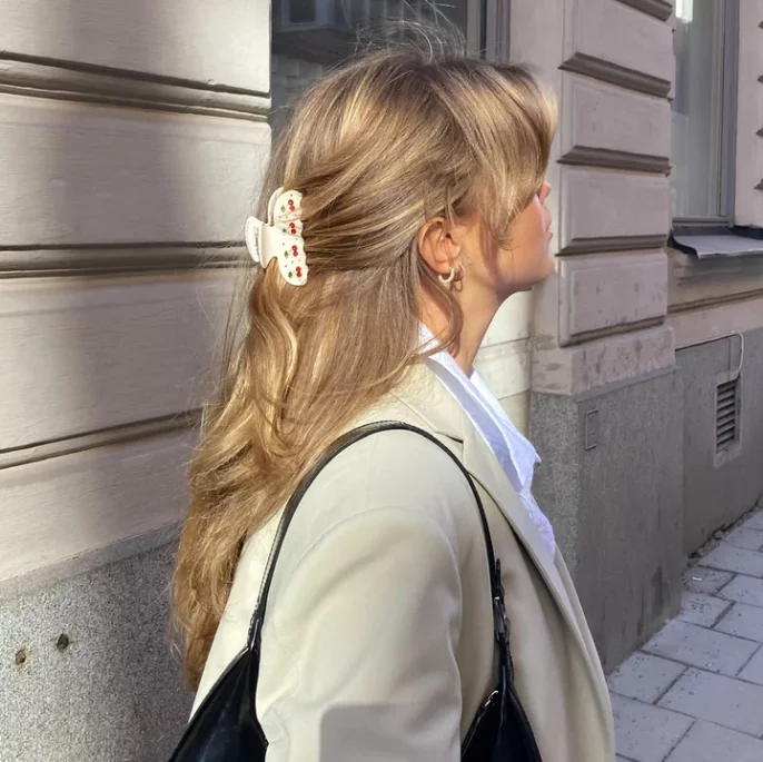 Краб для волосся Emi Jay Sweetheart Clip in Cherry Pie