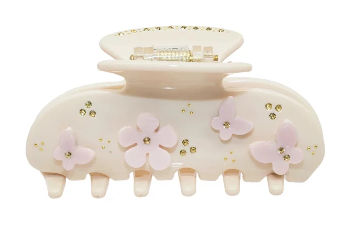 Краб для волос Emi Jay Sweetheart Clip in Pink Angel Food