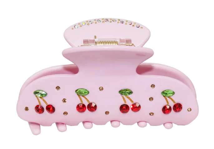 Краб для волос Emi Jay Sweetheart Clip in Pink Cherry Pie