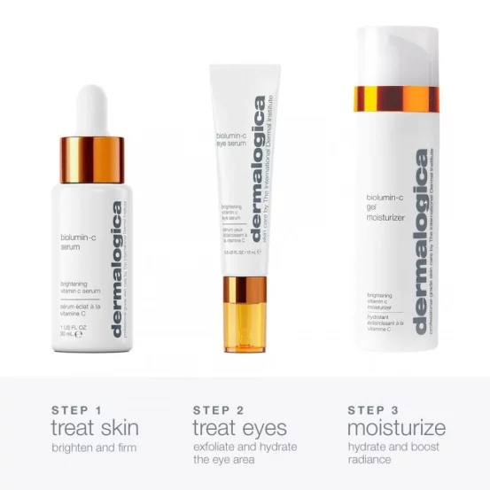 Тріо для освітлення шкіри з Вітаміном З Dermalogica The Brighter Skin Set