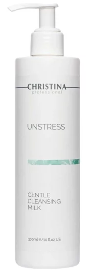 Ніжне молочко для обличчя Christina Unstress Gentle Cleansing Milk, 300 мл