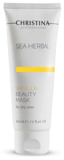 Ванильная маска для сухой кожи Christina Sea Herbal Vanilla Beauty Mask, 60 мл