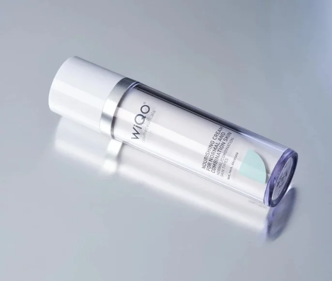 Балансуючий крем для жирної та схильної до акне шкіри обличчя Wiqo Sebum-Regulating Balancing Face Cream, 30 мл