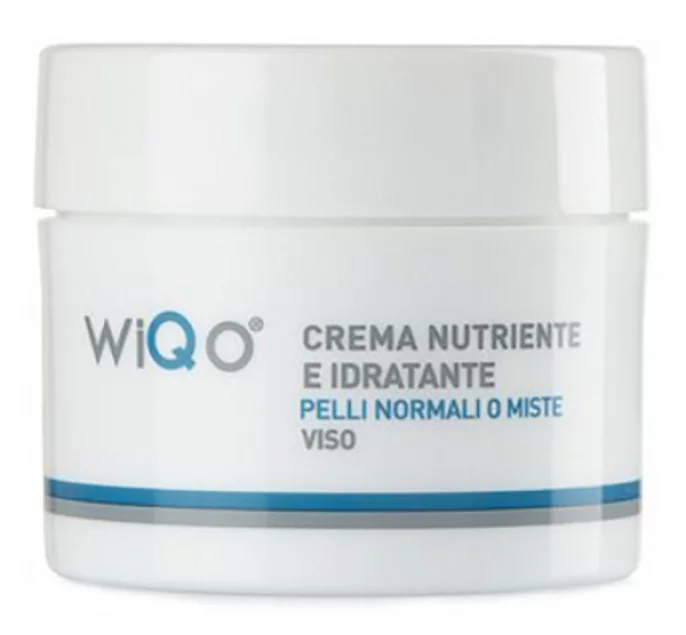 Поживний та зволожуючий крем для нормальної та комбінованої шкіри обличчя WiQo Nourishing And Moisturizing Cream Normal Or Combination Skin, 50 мл