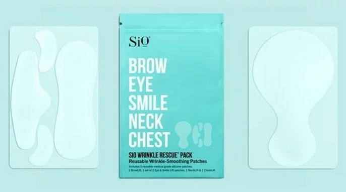Набір патчів для обличчя та тіла Sio Beauty Sio Wrinkle Rescue Pack, 5 шт