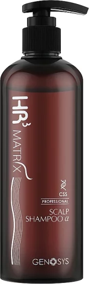 Шампунь стимулятор росту волосся Genosys HR3 Matrix Shampoo, 300 мл