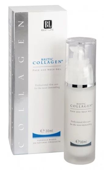 Гель з колагеном для обличчя та декольте Face and Neck Gel Baltic Collagen, 30 мл